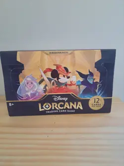 Disney Lorcana: The First Chapter Booster Box - 24 Packs (11098190) 4050368981905 - Image 1