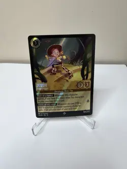 Ravensburger Disney Lorcana Jessie-Lively Cowgirl 20/204 Holo Foil Super Rare EN - Image 1