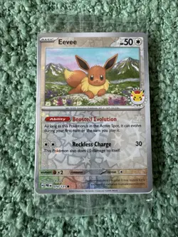 Eevee 074/131 Pokemon Day Stamped Sealed Promo - Image 1