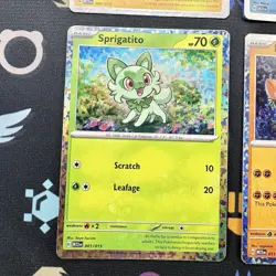 Pokemon McDonald's 2023 Holo Promo Card Lot Pikachu Quaxley Sprigatito LP - Image 4