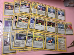 Vintage Pokemon TCG Trainer Lot Neo Genesis/Team Rocket English: 47 card lot - Image 1