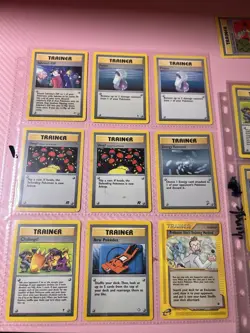 Vintage Pokemon TCG Trainer Lot Neo Genesis/Team Rocket English: 47 card lot - Image 2