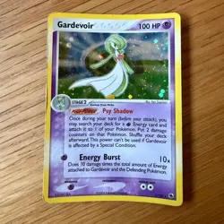 Pokemon Card EX Ruby & Sapphire Gardevoir 7/109 Rare Holo - Image 1