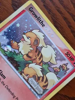 Growlithe Reverse Holo Stamp - 2006 Pokemon Card EX Legend Maker 55/92 - NM - Image 2