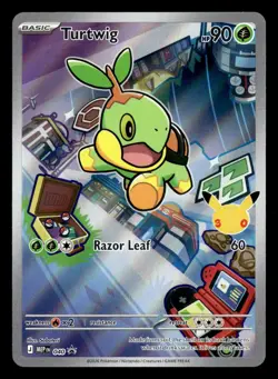 First Partner Promo Turtwig Chimchar Piplup MEP 040 041 042 Set Pokemon Card - Image 4