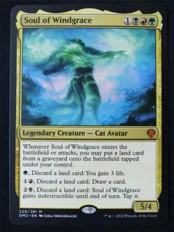 Soul of Windgrace - DMU - Mtg Card #2EA - Image 1