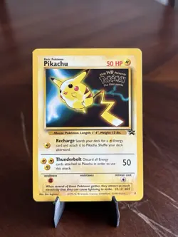 Pokemon Pikachu TCG Movie Promo Card 04/53 WOTC Regular Lightly Damaged - Image 1