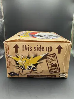 Pokemon EMPTY 1st Edition Fossil Booster Box (No packs, no cards) - Image 3