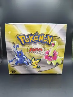 Pokemon EMPTY 1st Edition Neo Genesis Booster Box (No packs, no cards) - Image 1