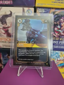 Riftbound League of Legends TCG english Card Unleashed Ashe 169/219 P Promo - Image 1
