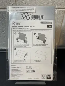 Gundam Card Game Booster Release Storage Box 01- Card Game Booster Release Promo - Image 2