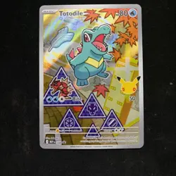 2026 Pokemon TCG Totodile 048 MEP - 30th Anniversary First Partner Series 2 - Image 1