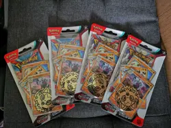 Pokemon TCG Scarlet & Violet Obsidian Flames Blister Pack X4 - Image 1