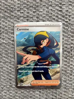Pokemon TCG Carmine Twilight Masquerade Holo Card 204/167 - Image 1