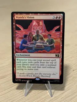 MTG - Wanda's Vision - Marvel Superheroes - Regular Foil #708 - Image 1