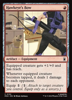 Hawkeye's Bow - 132 - MSH - NM - MTG Magic the Gathering - Image 1