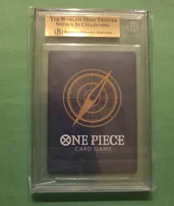 Monkey.D.Luffy OP11-118 Manga Alt Art - A Fist of Divine Speed One Piece BGS 9.5 - Image 2