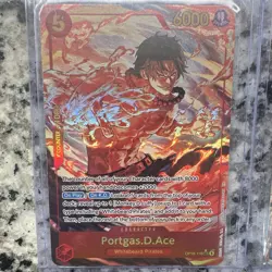 Bandai One Piece Card Game Ace Sabo Zoro Koby Mihawk Lot 5 EN Holo Alt Art - Image 2