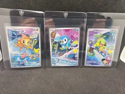 Pokemon First Partner Illustration Collection - Chimchar Turtwig Piplup Set - Image 1