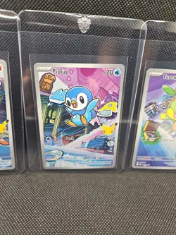 Pokemon First Partner Illustration Collection - Chimchar Turtwig Piplup Set - Image 3