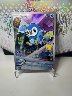 Pokemon First Partner Illustration Collection Sinnoh Set Turtwig Chimchar Piplup - Image 3