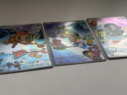 Pokemon First Partner Illustration Collection Turtwig Chimchar Piplup Promo Set - Image 2
