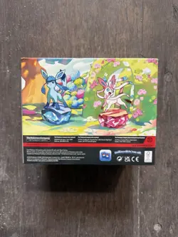 POKEMON SCARLET & VIOLET: PRISMATIC EVOLUTIONS MINI TIN DISPLAY (8ct) new/sealed - Image 2
