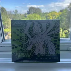 Pokemon TCG Mega Perfect Order ETB Pokemon Center Exclusive Brand New Sealed - Image 1