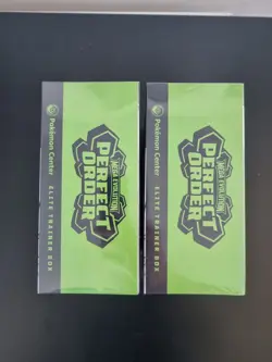Pokemon TCG Perfect Order ETB Pokemon Center Exclusive Sealed x 2 - Image 2
