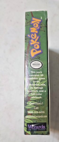 1999 Pokemon TCG - Power Reserve Jungle Theme - Deck Box Energy cards Coin Glass - Image 4