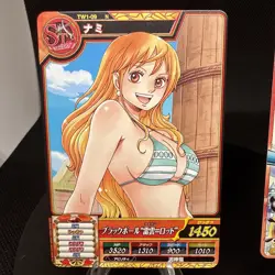 Nami 2011.2012 Data Carddass 2 Card Set ONE PIECE Japan Boa Hancock - Image 2