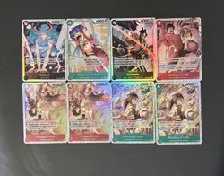 Bandai One Piece OP-16 SR 8 Card Lot! All NM+ - Image 1