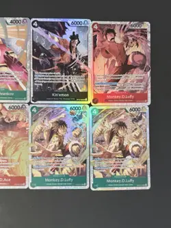 Bandai One Piece OP-16 SR 8 Card Lot! All NM+ - Image 3