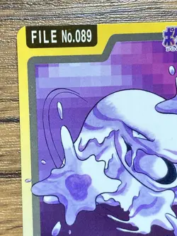 Pokemon Carddass Card Muk File No.89 Bandai Pocket Monsters 1997 Japan - Image 3