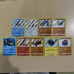 Cinderace SV017/SV122 Shining Fates Shiny Vault Rare Pokemon Card Lot 9 Cards - Image 1
