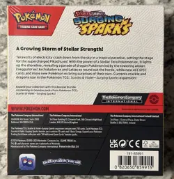 Pokemon TCG Scarlet & Violet Surging Sparks Booster Bundle *NEW SEALED* Pokemon - Image 2
