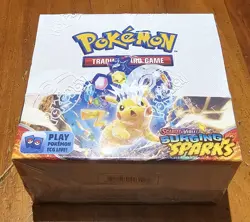 Pokemon TCG Scarlet & Violet Surging Sparks Booster Box New Sealed - Image 1