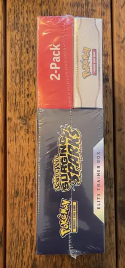 Pokemon TCG Surging Sparks Costco Bundle ETB with Booster, New Sealed, UK - Image 2