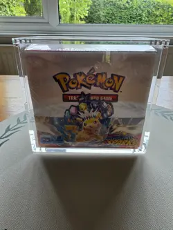 Pokemon TCG Surging Sparks Booster Box 36 Packs + Acrylic Case New & Sealed - Image 1