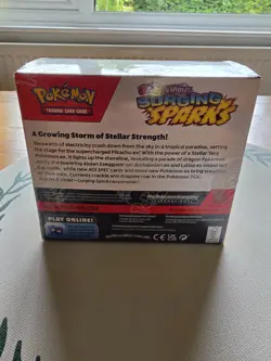Pokemon TCG Surging Sparks Booster Box 36 Packs + Acrylic Case New & Sealed - Image 4