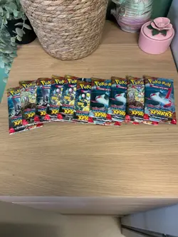 pokemon tcg surging sparks booster pack x10 - Image 2