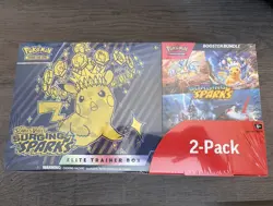Pokemon TCG Scarlet & Violet—Surging Sparks Elite Trainer Box + Booster Bundle - Image 1