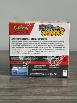 Pokemon TCG Surging Sparks Booster Box 36 Packs - New Factory Sealed- Small tear - Image 3