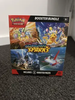 Pokemon TCG Scarlet & Violet Surging Sparks Booster Bundle New Sealed - Image 1