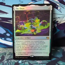 MTG teenage mutant ninja turtles - The Ooze FOIL rare R 0177 - Image 1