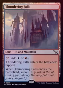MTG Murders at Karlov Manor - Thundering Falls (Foil) - Image 1