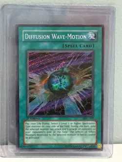 Yu-Gi-Oh Spell Card Diffusion Wave-Motion 1st Edition Gaming Card MFC-107 - Image 1