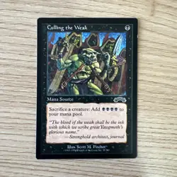 MTG * Culling the Weak NM Never Played Regular SellbyCyn - Image 1