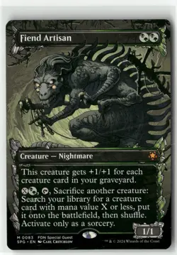 Fiend Artisan (Showcase) M 83 Special Guests MTG M1-002 - Image 1
