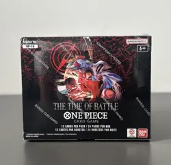 One Piece TCG: OP-16 Booster Box - The Time of Battle (New & Sealed) - Image 1